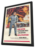 Hellfighters 11 x 17 Movie Poster - Style A - in Deluxe Aluminum Frame