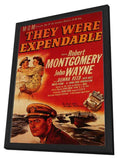They Were Expendable 11 x 17 Movie Poster - Style B - in Deluxe Aluminum Frame