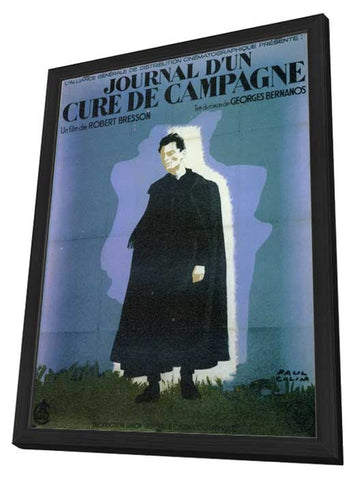 Diary of a Country Priest 11 x 17 Poster - Foreign - Style A - in Deluxe Aluminum Frame