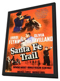 Santa Fe Trail 11 x 17 Movie Poster - Style A - in Deluxe Aluminum Frame