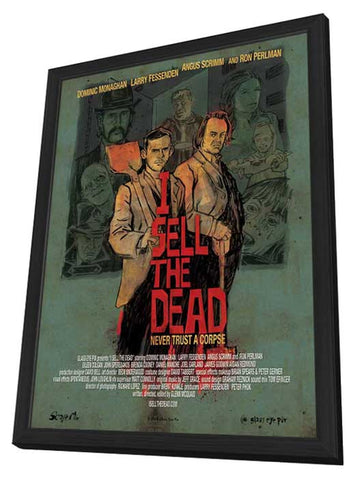 I Sell the Dead 11 x 17 Movie Poster - Style A - in Deluxe Aluminum Frame