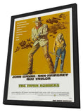 The Train Robbers 11 x 17 Movie Poster - Style A - in Deluxe Aluminum Frame