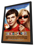 Youth in Revolt 11 x 17 Movie Poster - Style B - in Deluxe Aluminum Frame