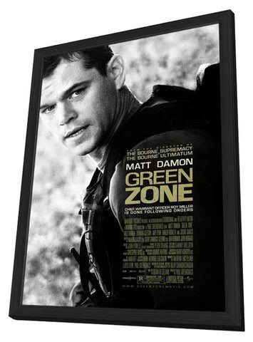 Green Zone 11 x 17 Movie Poster - Style A - in Deluxe Aluminum Frame