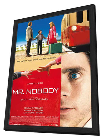 Mr. Nobody 11 x 17 Movie Poster - French Style A - in Deluxe Wood Frame