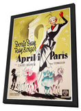 April in Paris 11 x 17 Movie Poster - Danish Style A - in Deluxe Wood Frame
