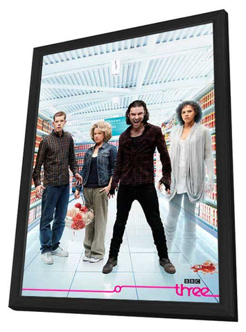 Being Human (TV) 11 x 17 TV Poster - Style A - in Deluxe Aluminum Frame