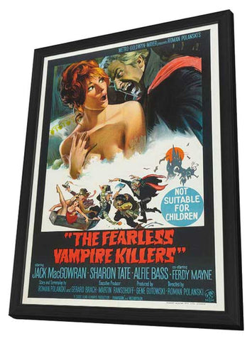 The Fearless Vampire Killers 11 x 17 Movie Poster - Australian Style A - in Deluxe Wood Frame