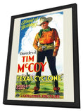 Texas Cyclone 11 x 17 Movie Poster - Style A - in Deluxe Aluminum Frame