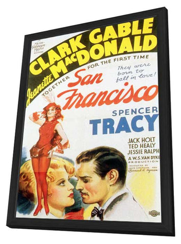 San Francisco 11 x 17 Movie Poster - Style A - in Deluxe Aluminum Frame