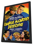 Charlie McCarthy, Detective 11 x 17 Movie Poster - Style A - in Deluxe Aluminum Frame