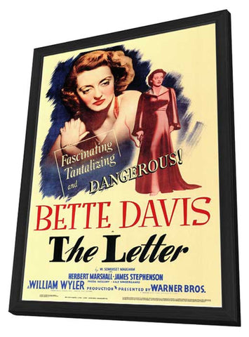 The Letter 11 x 17 Movie Poster - Style A - in Deluxe Aluminum Frame