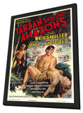 Tarzan and the Amazons 11 x 17 Movie Poster - Style A - in Deluxe Aluminum Frame