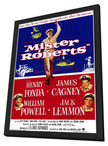 Mister Roberts 11 x 17 Movie Poster - Style A - in Deluxe Aluminum Frame