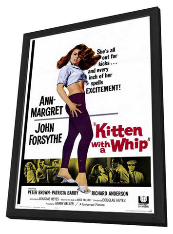 Kitten With a Whip 11 x 17 Movie Poster - Style A - in Deluxe Aluminum Frame