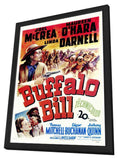 Buffalo Bill 11 x 17 Movie Poster - Style A - in Deluxe Wood Frame