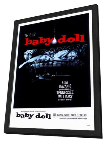 Baby Doll 11 x 17 Movie Poster - Style A - in Deluxe Aluminum Frame