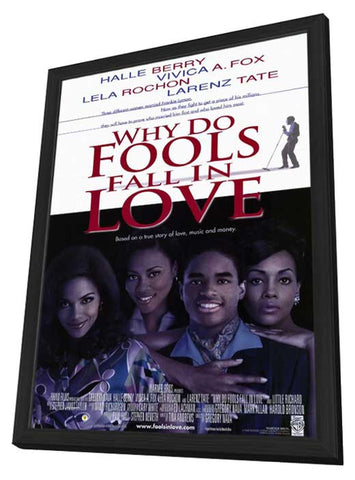 Why Do Fools Fall in Love 11 x 17 Movie Poster - Style A - in Deluxe Aluminum Frame