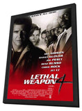 Lethal Weapon 4 11 x 17 Movie Poster - Style A - in Deluxe Aluminum Frame