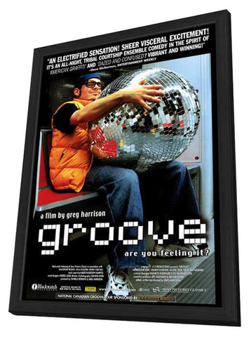 Groove 11 x 17 Movie Poster - Style A - in Deluxe Aluminum Frame