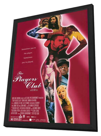 The Players Club 11 x 17 Movie Poster - Style A - in Deluxe Aluminum Frame