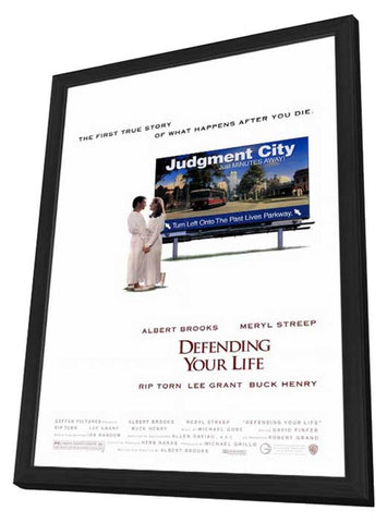 Defending Your Life 11 x 17 Movie Poster - Style A - in Deluxe Wood Frame