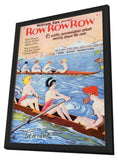 Row Row Row 11 x 17 Movie Poster - Style A - in Deluxe Aluminum Frame