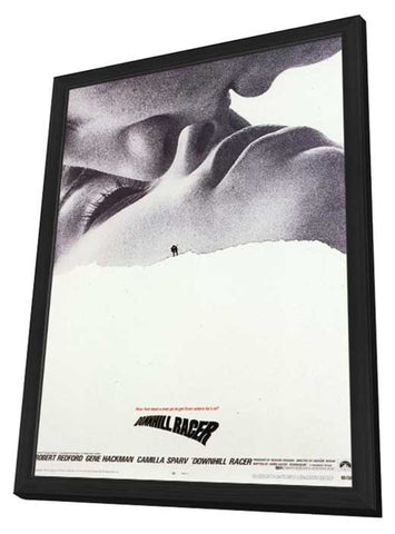 Downhill Racer 11 x 17 Movie Poster - Style B - in Deluxe Aluminum Frame