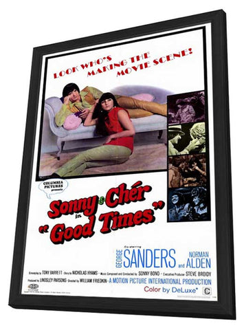 Good Times 11 x 17 Movie Poster - Style A - in Deluxe Aluminum Frame