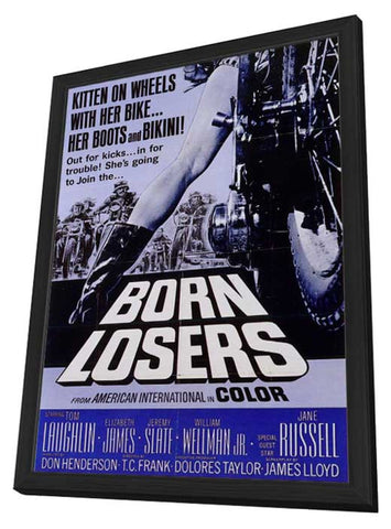 Born Losers 11 x 17 Movie Poster - Style A - in Deluxe Aluminum Frame