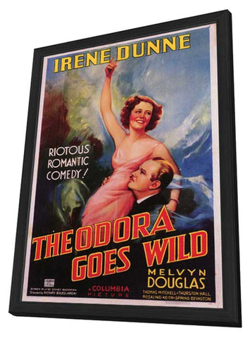 Theodora Goes Wild 11 x 17 Movie Poster - Style A - in Deluxe Wood Frame