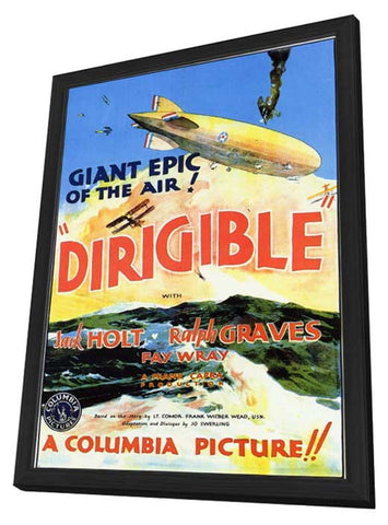 Dirigible 11 x 17 Movie Poster - Style A - in Deluxe Aluminum Frame
