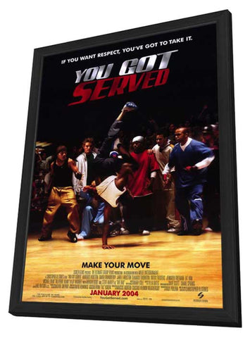 You Got Served 11 x 17 Movie Poster - Style A - in Deluxe Aluminum Frame