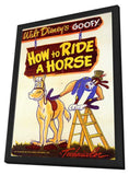 How to Ride a Horse 11 x 17 Movie Poster - Style A - in Deluxe Aluminum Frame