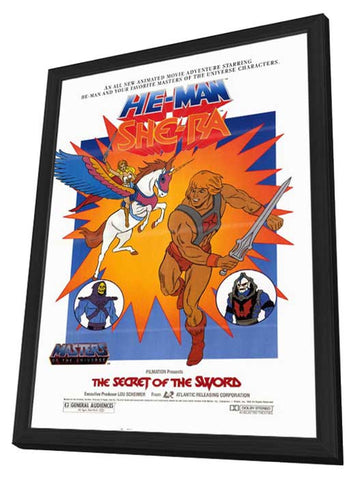 The Secret of the Sword 11 x 17 Movie Poster - Style A - in Deluxe Aluminum Frame