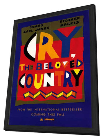 Cry, the Beloved Country 11 x 17 Movie Poster - Style A - in Deluxe Aluminum Frame