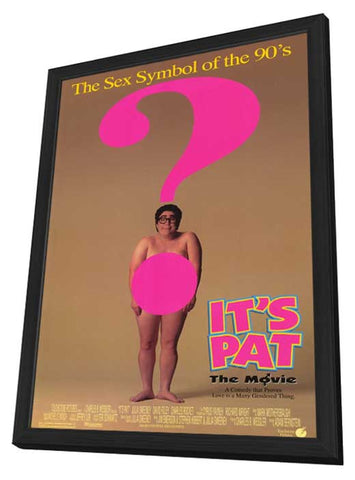 It's Pat: The Movie 11 x 17 Movie Poster - Style A - in Deluxe Aluminum Frame
