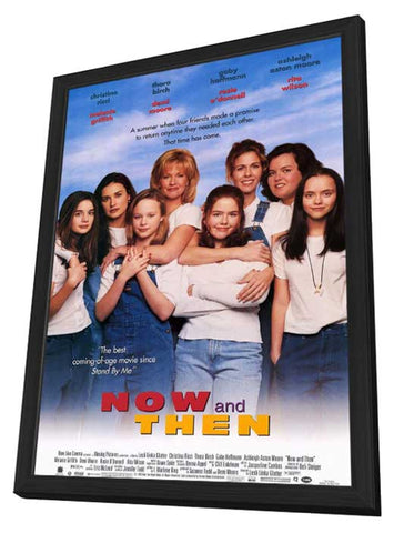 Now and Then 11 x 17 Movie Poster - Style B - in Deluxe Wood Frame