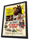 So Dear To My Heart 11 x 17 Movie Poster - Style A - in Deluxe Aluminum Frame