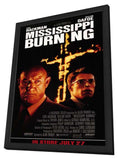 Mississippi Burning 11 x 17 Movie Poster - Style A - in Deluxe Aluminum Frame