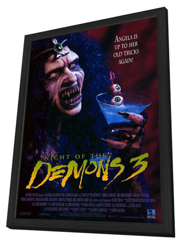 Night of the Demons 3 11 x 17 Movie Poster - Style A - in Deluxe Aluminum Frame