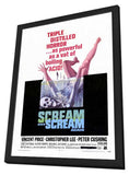 Scream and Scream Again 11 x 17 Movie Poster - Style A - in Deluxe Aluminum Frame