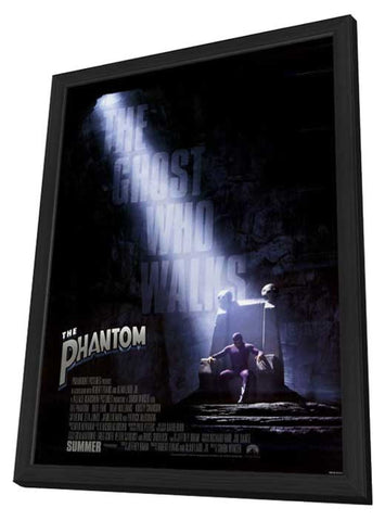 The Phantom 11 x 17 Movie Poster - Style B - in Deluxe Aluminum Frame