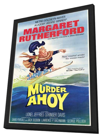 Murder Ahoy 11 x 17 Movie Poster - Style A - in Deluxe Aluminum Frame