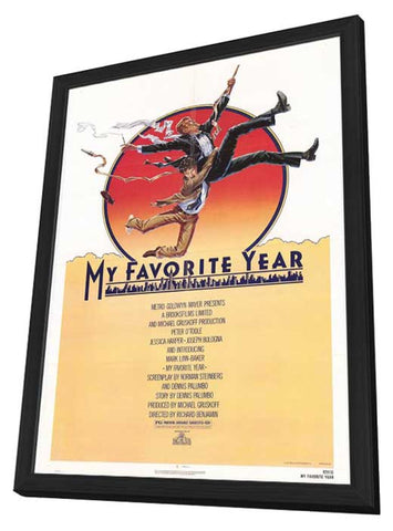 My Favorite Year 11 x 17 Movie Poster - Style A - in Deluxe Aluminum Frame