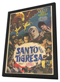 Santo y el aguila real 11 x 17 Movie Poster - Spanish Style A - in Deluxe Aluminum Frame