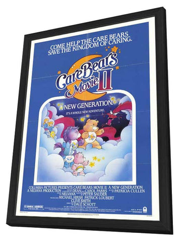 Care Bears Movie II A New Generation 11 x 17 Movie Poster - Style A - in Deluxe Wood Frame