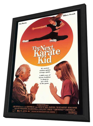 The Next Karate Kid 11 x 17 Movie Poster - Style A - in Deluxe Aluminum Frame