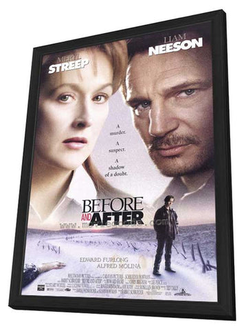 Before and After 11 x 17 Movie Poster - Style A - in Deluxe Aluminum Frame