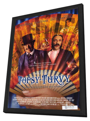 Topsy-Turvy 11 x 17 Movie Poster - Style A - in Deluxe Aluminum Frame